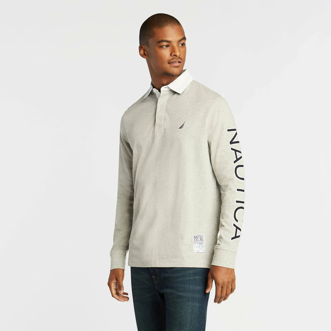 Best Sale β Nautica Mens Big & Tall Logo Rugby π Shirt π₯° - Image 2