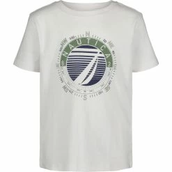 Best Sale π₯ Nautica Little Boys' Compass Graphic T-Shirt (4-7) for kids π€©