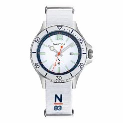 Flash Sale ❤️ Nautica Men's Accra Beach 43mm Quartz ⌚ Watch 😀