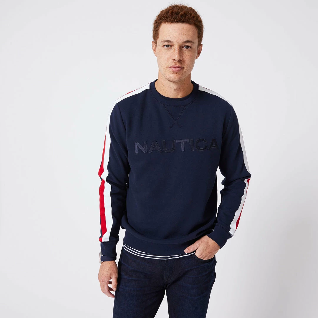 Promo π Nautica Mens Big & Tall Logo Fleece Sweatshirt π - Image 2