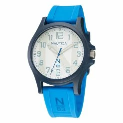 Coupon 🛒 Nautica Java Sea Silicone 3-Hand ⌚ Watch for men ⌛