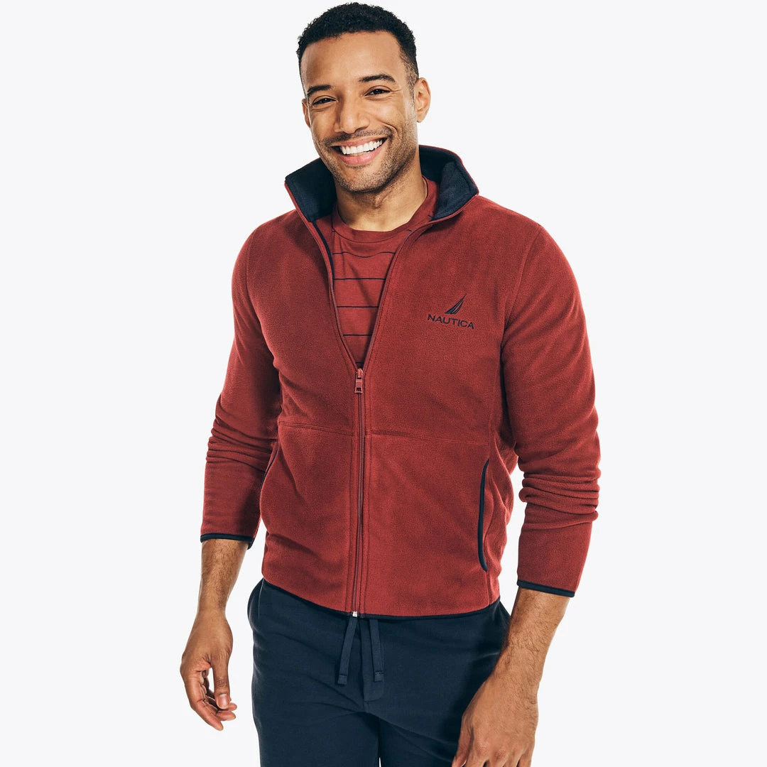 Discount π Nautica Mens Full-Zip Nautex Fleece π₯° - Image 6