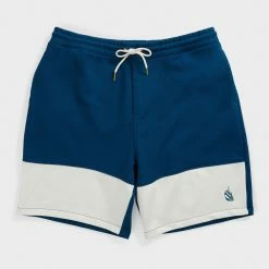 Buy 🛒 Nautica Mens 9" Big & Tall Colorblock Logo Fleece Short ✨