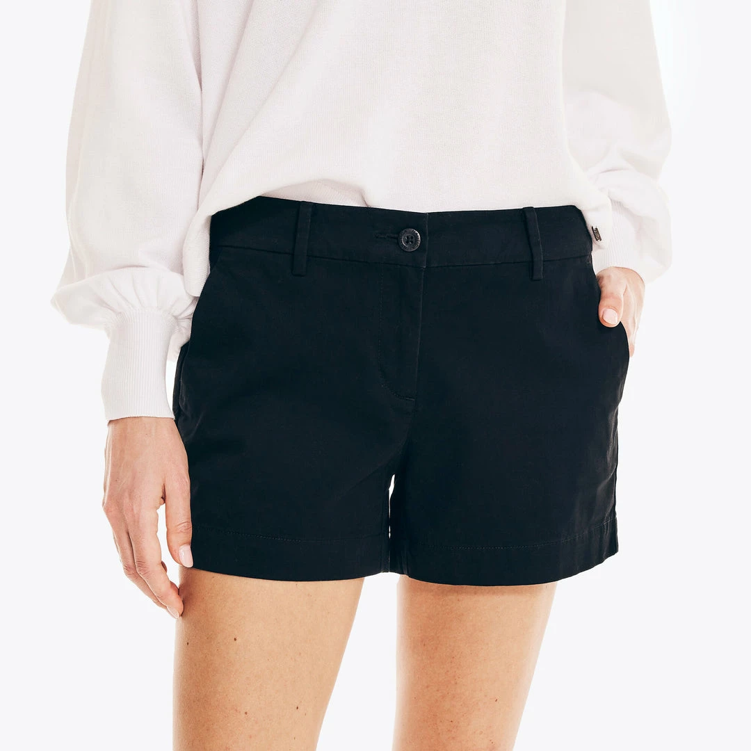 Coupon β¨ Nautica π© Womens 4" Stretch-Twill Short β - Image 2