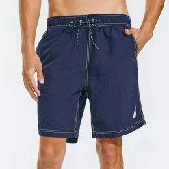 Wholesale 🧨 Nautica Mens Big & Tall Anchor Full-Elastic Swim Trunks 🤩