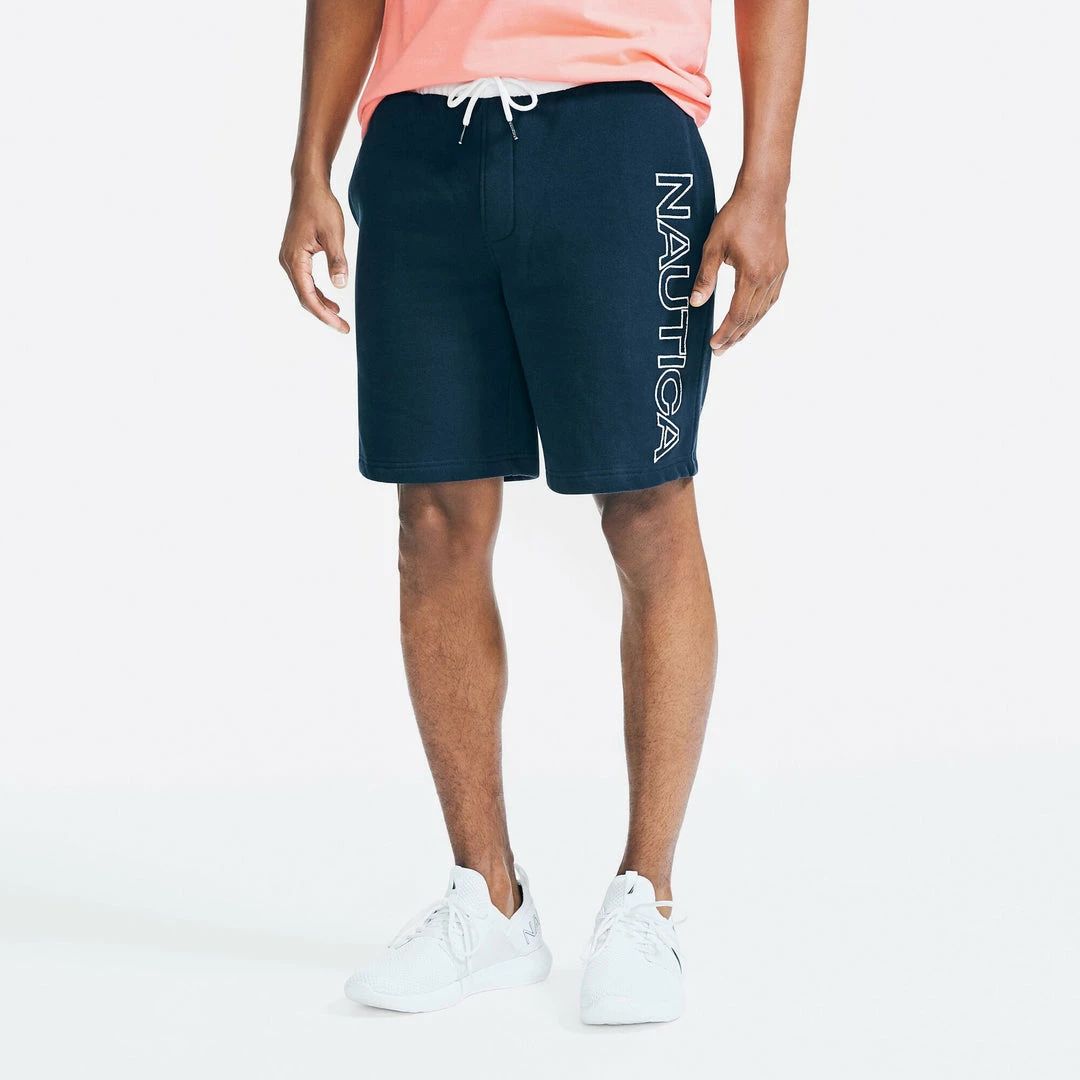 Best deal β Nautica Mens 9" Logo Fleece Short π - Image 2