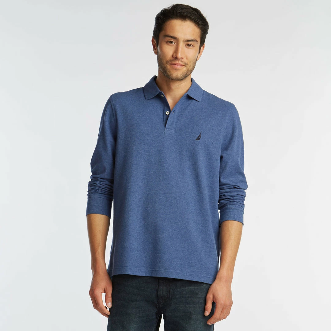 Promo π₯ Nautica Mens Classic Fit Long Sleeve Polo π - Image 3