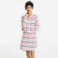 Buy 😍 Nautica 👩 Womens Striped Sleep 👗 Dress 🔔