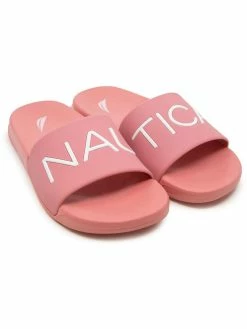 Coupon π Nautica Life Boat RM π© Womens Flat Slip-On Pool Slides π