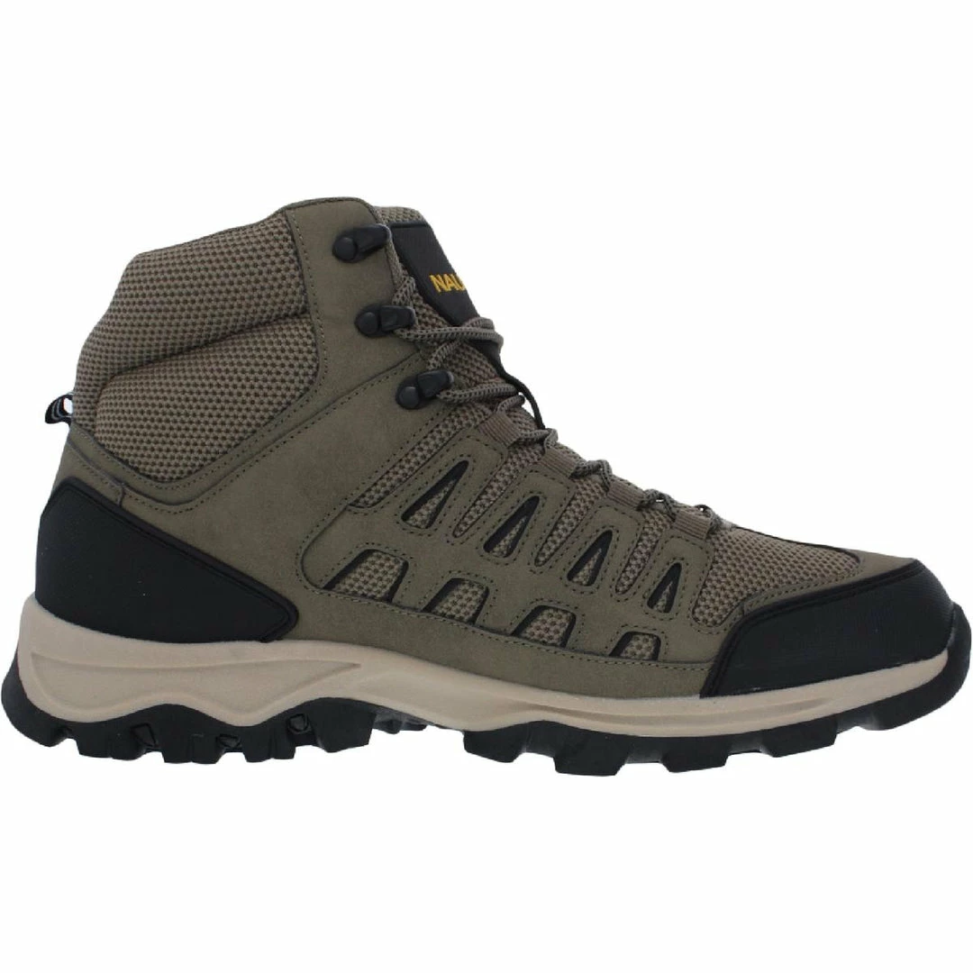 Budget π Nautica Corbin Mid Mens Faux Leather Ankle Hiking π₯Ύ Boots π€© - Image 2