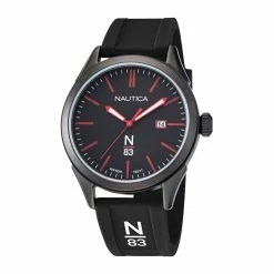 Cheapest 👍 Nautica Mens Hannay Bay Silicone ⌚ Watch 🤩