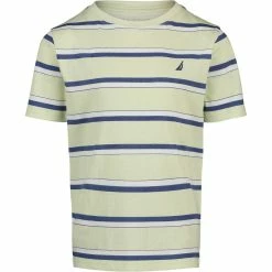 Best Sale 🛒 Nautica Toddler Boys' Striped T-Shirt (2T-4T) for kids 🎁