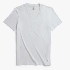 Top 10 🤩 Nautica Mens V-Neck T-Shirts, 5-Pack 😍
