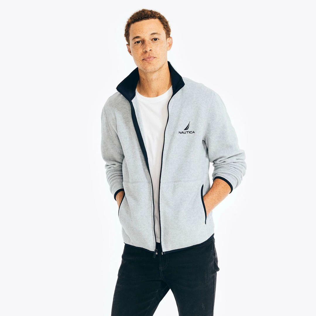 Discount π Nautica Mens Full-Zip Nautex Fleece π₯° - Image 4