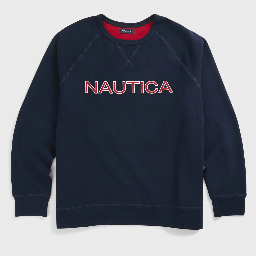 Deals β Nautica Mens Big & Tall Logo Sweatshirt π€© - Image 2