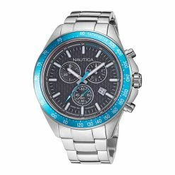 Coupon 🔔 Nautica Mens Ocean Beach Stainless Steel ⌚ Watch ❤️